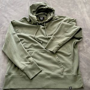 47 Brand, Olive Hoodie w/ pocket